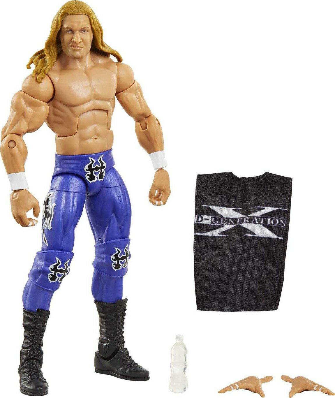 マテル WWE エリートコレクション トリプルH アクションフィギュア 可動フィギュア TrueFX 付属品付
