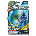 マーベル アベンジャーズ コミック 4インチ アクションフィギュア スクラル・ソルジャー ダブルブレードアックス付き
