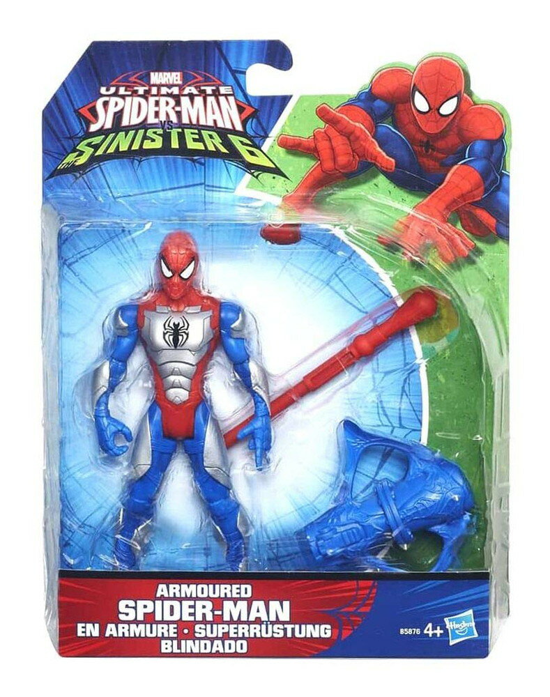 ハズブロ スパイダーマン シニスター6 ウェブシティ 6フィギュア ゲーム＆パズル (B5758EU4)