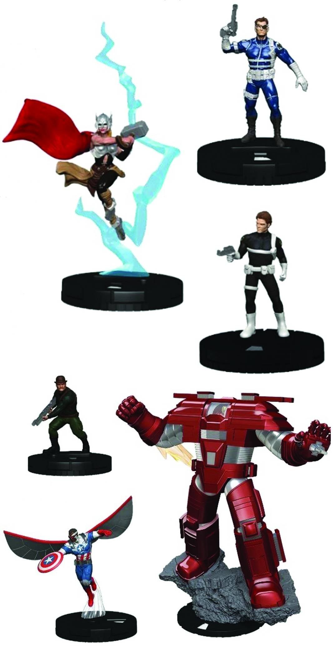 NECA マーベル ニック・フューリー エージェント・オブ・シールド ヒーロークリックス ブースターブリック 10個入り フィギュア