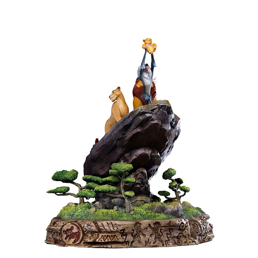 アイアンスタジオ ライオン・キング シンバ ＆ ラフィキ デラックス スタチュー Art Scale 1/10 ディズニー100周年