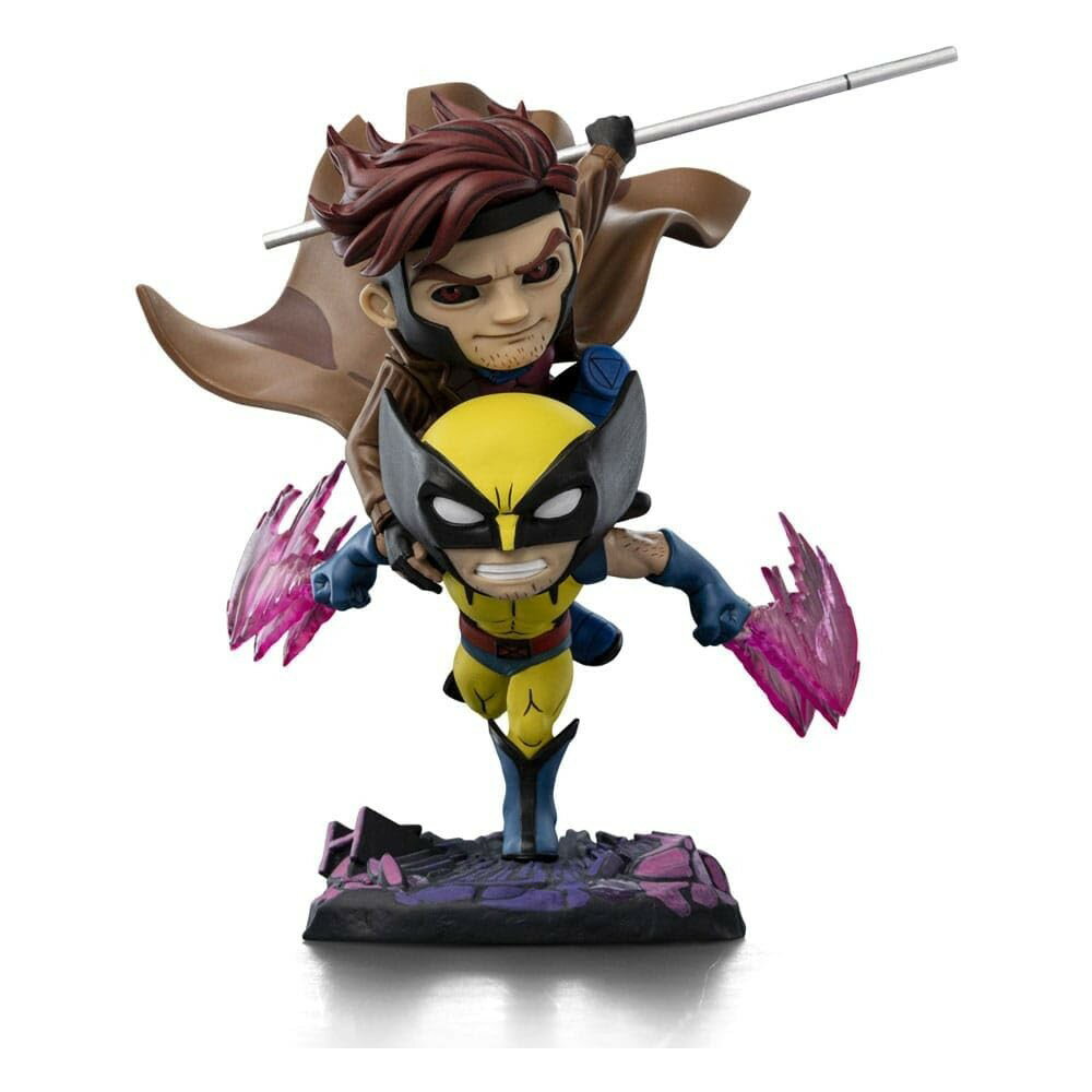 アイアンスタジオ X-MEN '97 ガンビット ＆ ウルヴァリン MiniCo. PVCスタチュー