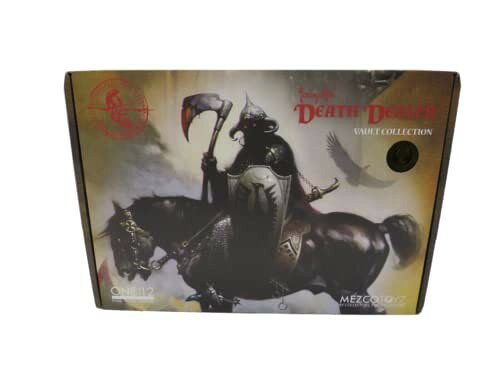 Mezco One:12 Collective Death Dealer フランク・フラゼッタ アクションフィギュア 全高約17cm 可動 布製衣装