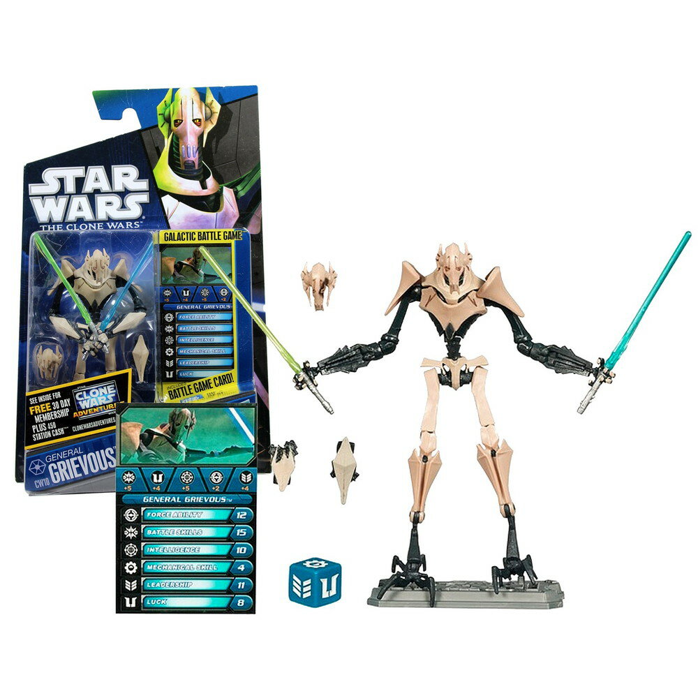未開封 スターウォーズ クローンウォーズ グリーバス将軍 ライト