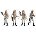 STAR WARS ヴィンテージコレクション 3.75インチ 反乱軍兵士(エコー基地バトルギア) 4体セット アクションフィギュアセット F5555 4歳以上