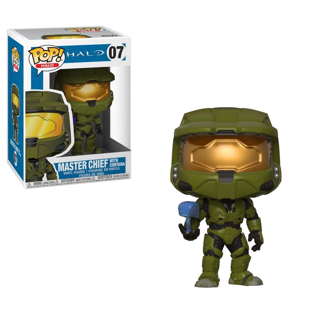 Funko POP Games Halo マスターチーフ with コルタナ Collectible Vinyl Figure Gift Idea Official Me..