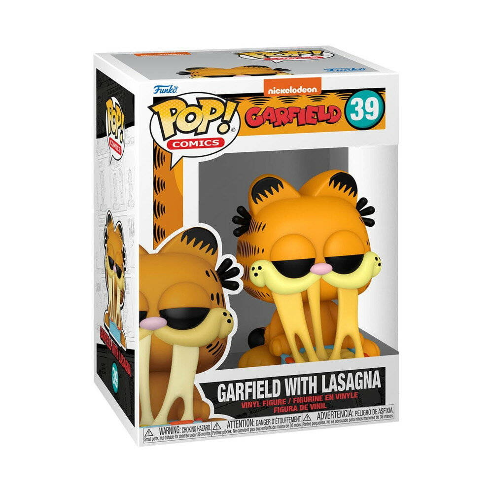 Funko Pop Comics Garfield ガーフィールド with Lasagna Pan Collectable Vinyl Figure Gift Idea Off..
