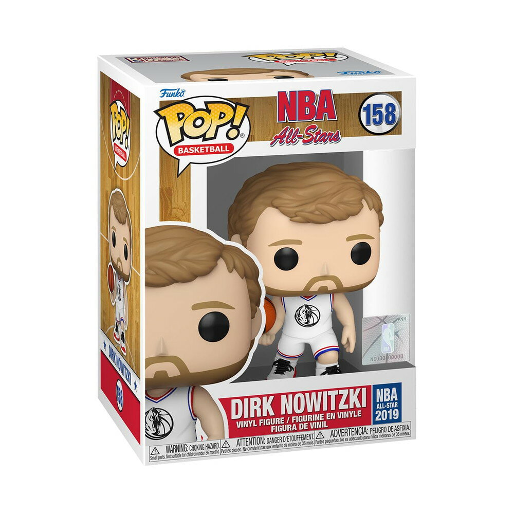 Funko POP NBA Legends ダーク ノヴィツキー 2019 Collectable Vinyl Figure Gift Idea Official Merch..