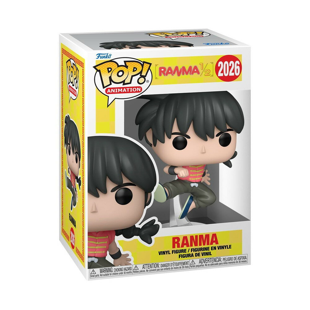 Funko Pop Animation らんま 1/2 らんま 1/6 Odds for Rare Chase Variant Collectable Vinyl Figure Gift Idea Official Merchandise Toys for Kids Adults Anime Fans