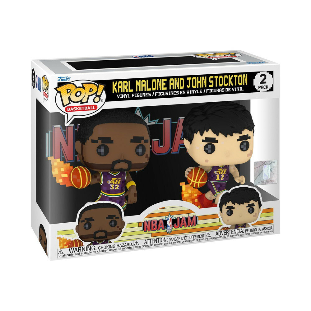 Funko Pop Collectible Toy Figure カール マローン NBA Collectable Vinyl Figure Gift Idea Official..