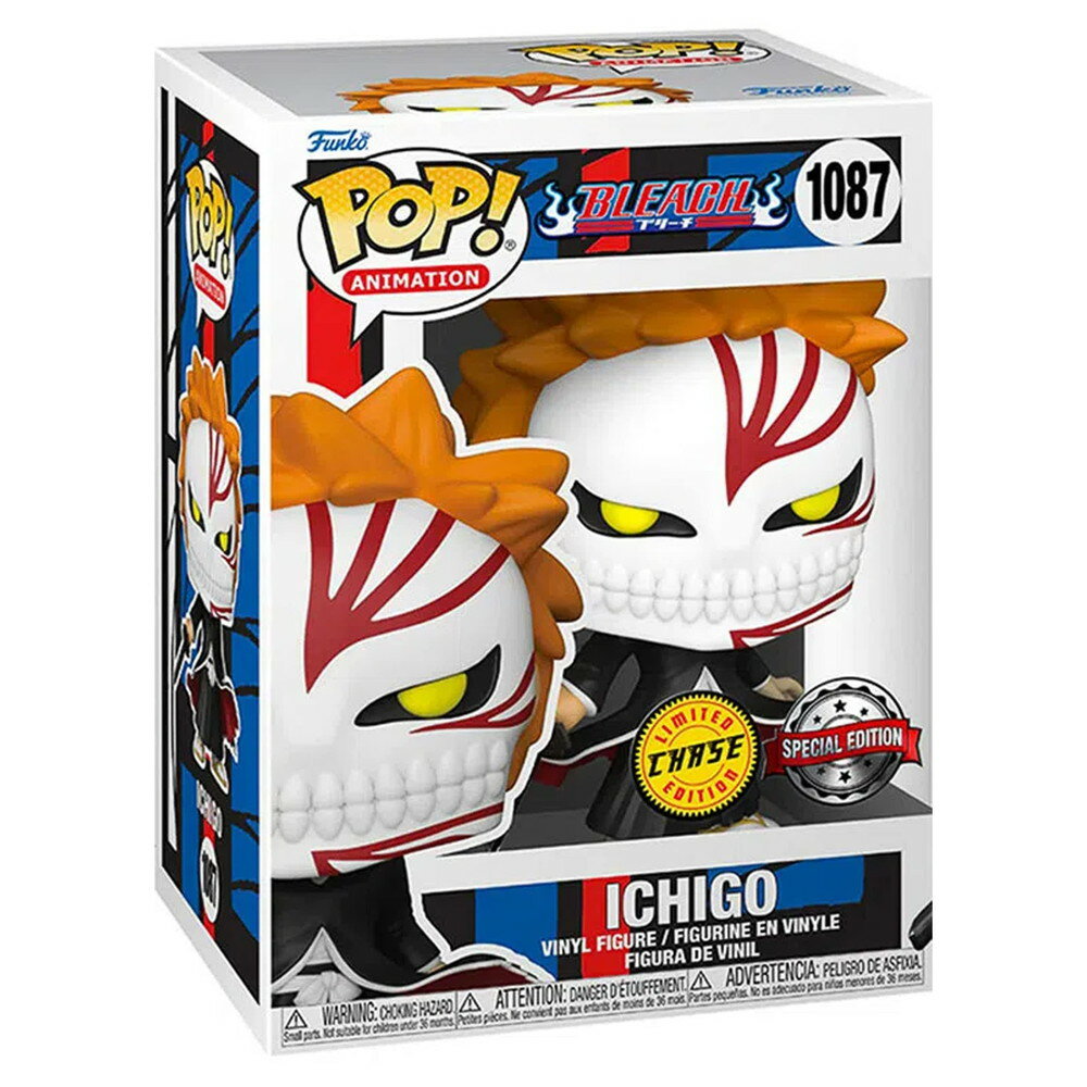 Funko Pop Chase Bleach イチゴ Vizard Hollowfication Figure AAA Anime Exclusive