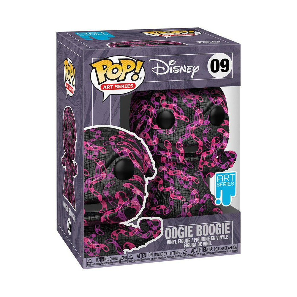 POP Disney: Nightmare Before Christmas ウーギー (アーティストシリーズ) 保護ケース付き 3.75インチ マルチカラー (49302)