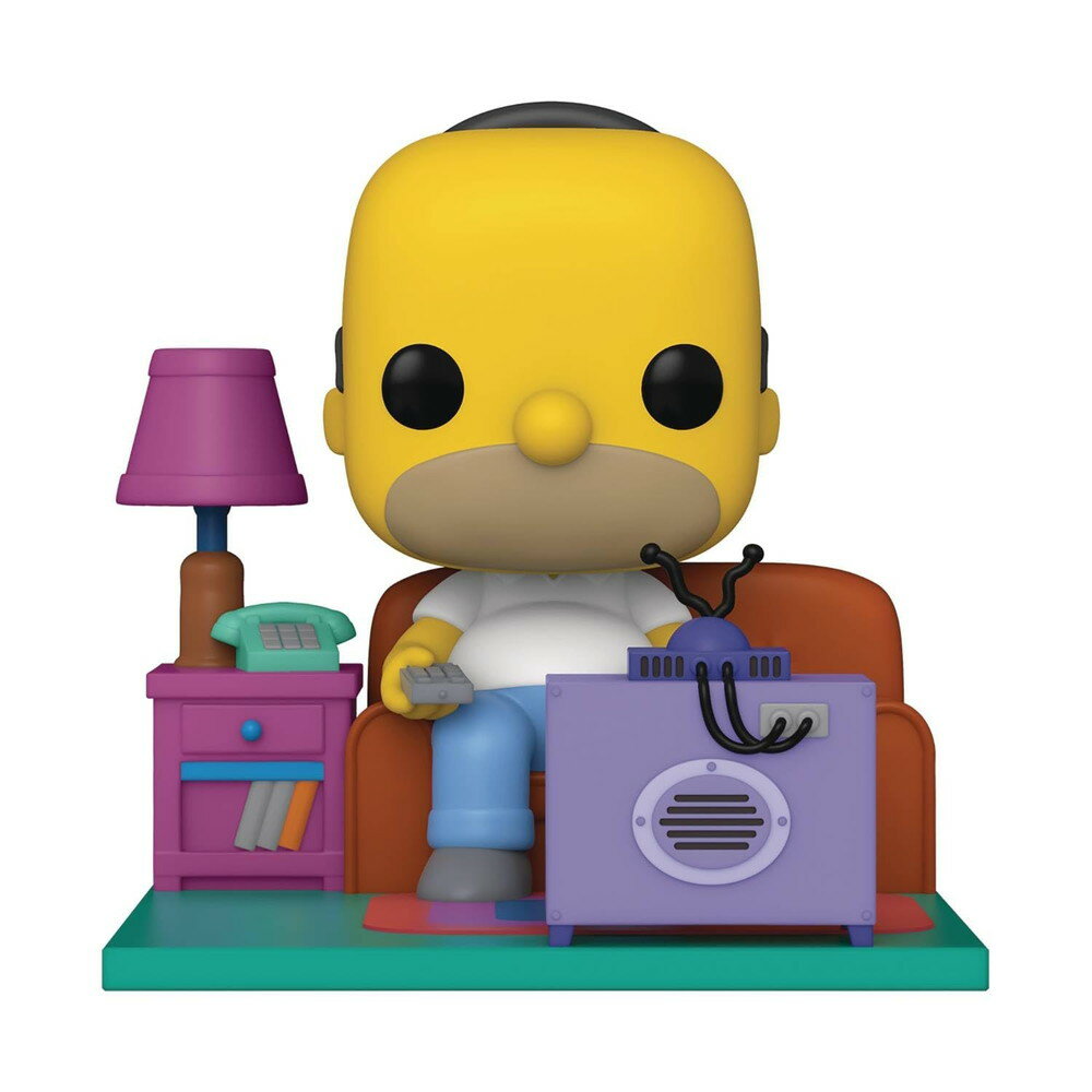Funko Pop! Deluxe: The Simpsons カウチホーマー テレビ鑑賞中