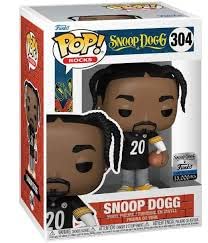Funko スヌープ・ドッグ Steelers ブラックジャージー限定 ビニールフィギュア