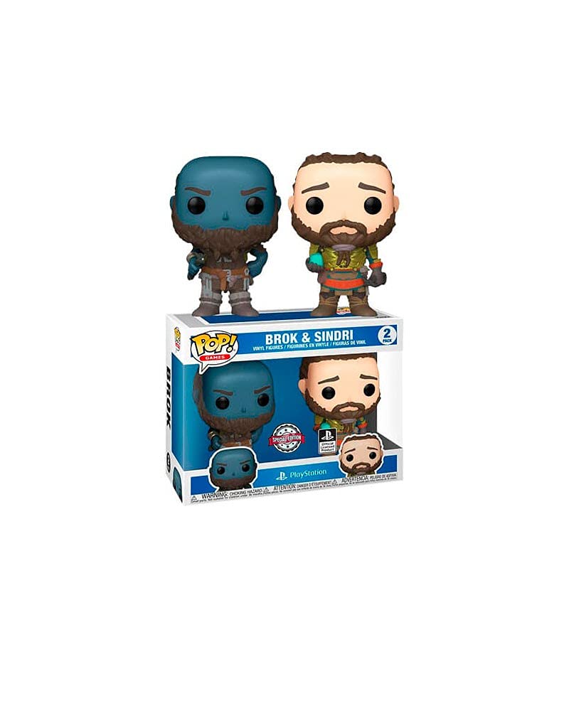 Funko POP Games Playstation Brok Sindri 2 Pack