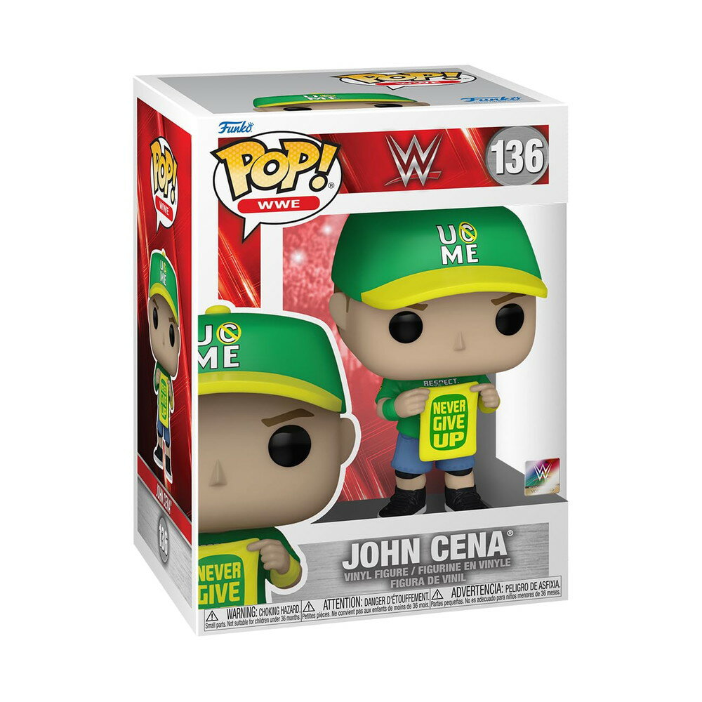 Funko POP WWE ジョン シナ Never Give up Collectable Vinyl Figure Gift Idea Official Merchandise ..