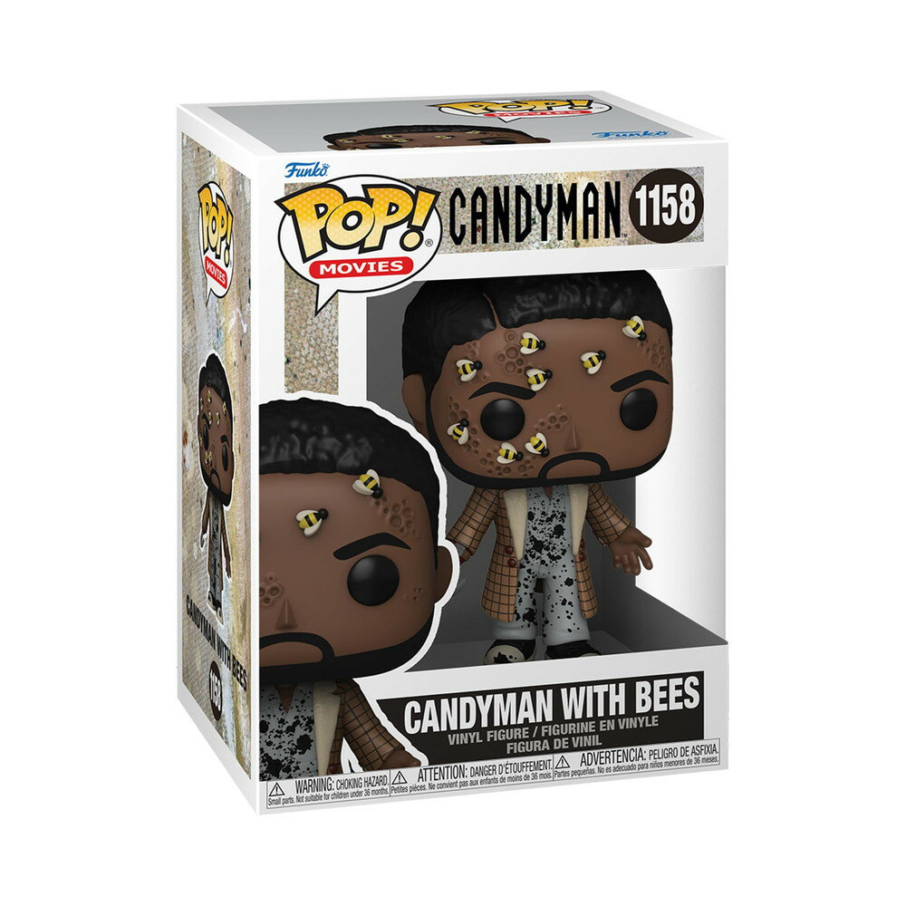 Funko POP Movies: Candyman with ビーズ マルチカラー 4インチ (57924)