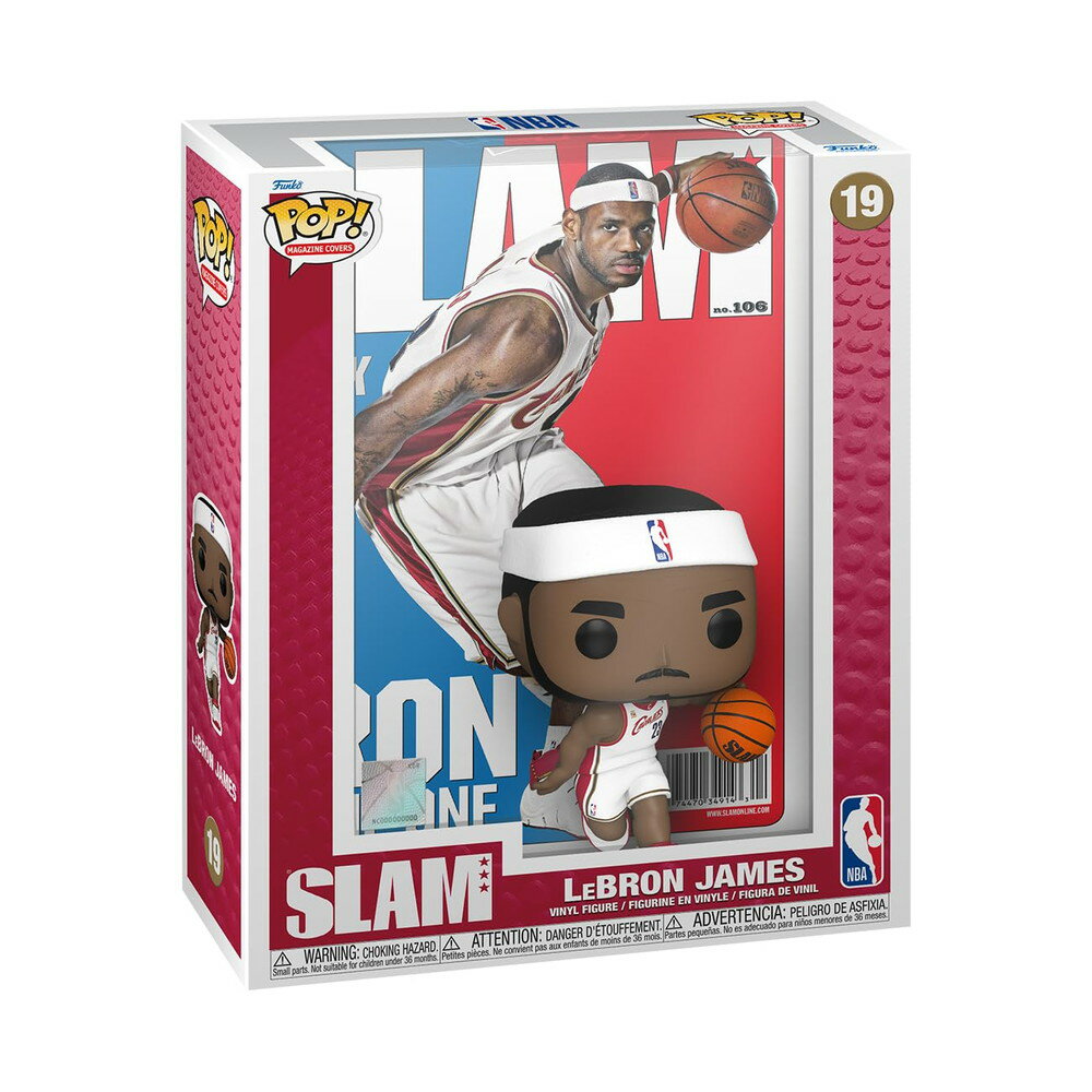 Funko POP NBA Cover Slam レブロン ジェームズ Collectable Vinyl Figure Gift Idea Official Merchan..