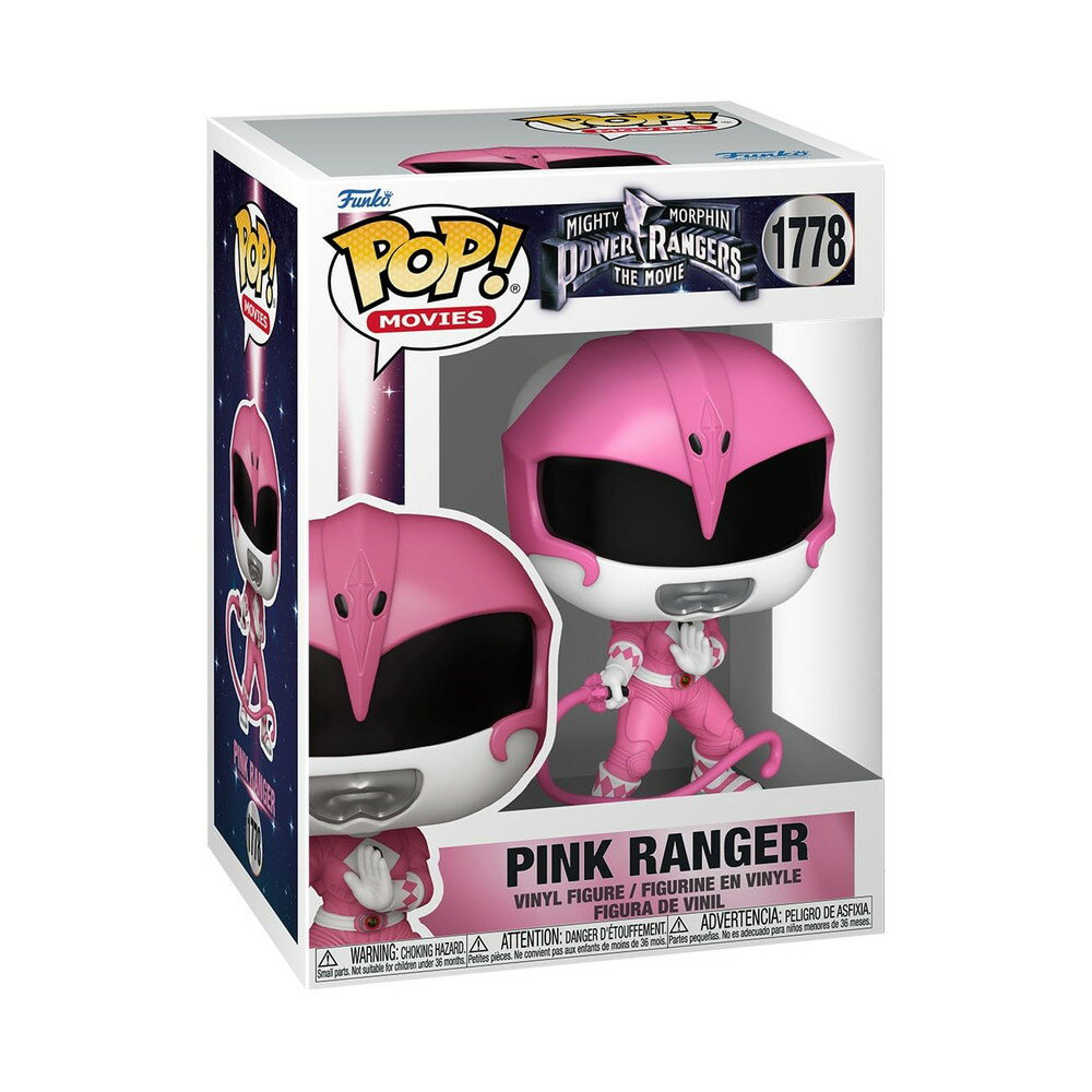 Funko Pop Movies マイティ モーフィン パワーレンジャー The Movie ピンクレンジャー Power Rangers Movie Collectable Vinyl Figure Gift Idea Official Merchandise Toys for Kids Adults