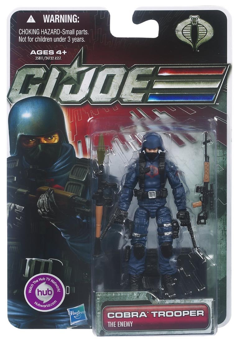 商品説明 商品の特徴・G.I. Joe Cobra Trooper (The Enemy) 3 3/4インチフィギュア・アクションパックなストーリーラインを作成可能・2011年の30周年記念フィギュア第1弾として再パッケージされたCoba Trooper (バージョン15)スペック・サイズ：約3 3/4インチ (約9.5cm)ご注意事項・商品の色・デザインが異なる場合があります・説明書が付属する場合は、英語表記になります付属品・G.I. Joe Cobra Trooperフィギュア1体・各種アクセサリー・取扱説明書 商品について 本製品は海外からの輸入品です。取扱説明書が付属する場合は英語表記となり、日本語説明書は付属しておりません。 ご注意 商品イメージは極力商品本来の色が出るよう注意していますが、 ご覧になる環境（ディスプレイ機器、画面解像度） などにより、 若干の違いが出ることがあります。在庫管理に関しましては細心の注意を払っておりますが、他サイトとの併売の為、在庫切れの場合がございます。万が一売り切れの場合はメールご連絡させていただきます。 納期について お届けの目安を必ずご確認ください。