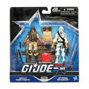 G.I. Joe 50周年記念 クラシッククラッシュ アクションフィギュアセット スピリットアイアンナイフ vs ストームシャドウ 3.75インチ