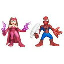 Marvel スーパーヒーロースクワッド シリーズ17 ミニ3インチ フィギュア 2パック スパイダーマン&スカーレットウィッチ
