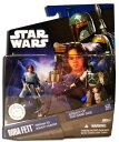 Star Wars 2010 レガシーオブザダークサイド 限定アクションフィギュア 2パック ボバ・フェット 孤児から賞金稼ぎへ