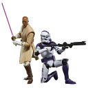STAR WARS ブラックシリーズ メイス・ウィンドゥ&第187軍団クローントルーパー 6インチスケール アクションフィギュアセット 共和国のクローン (G0...
