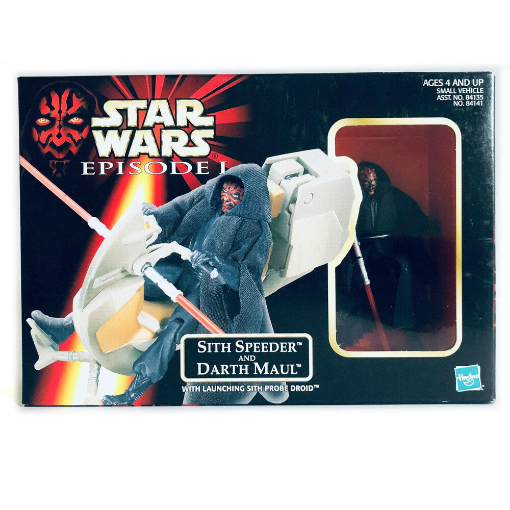 Star Wars エピソードI: ファントム・メナス シススピーダー&ダース・モール アクションフィギュア
