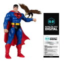 McFarlane Toys DC ダイレクト スーパーマン (アワーワールドアットウォー) 7インチ アクションフィギュア デジタルコレクタブル