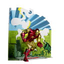 McFarlane Toys Marvel アイアンマン 1:10スケール ポーズドフィギュア シーン付き (インビンシブルアイアンマン #126)