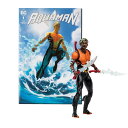 McFarlane Toys DC ダイレクト ページパンチャーズ アクアラッド 7インチ アクションフィギュア アクアマンコミック付き