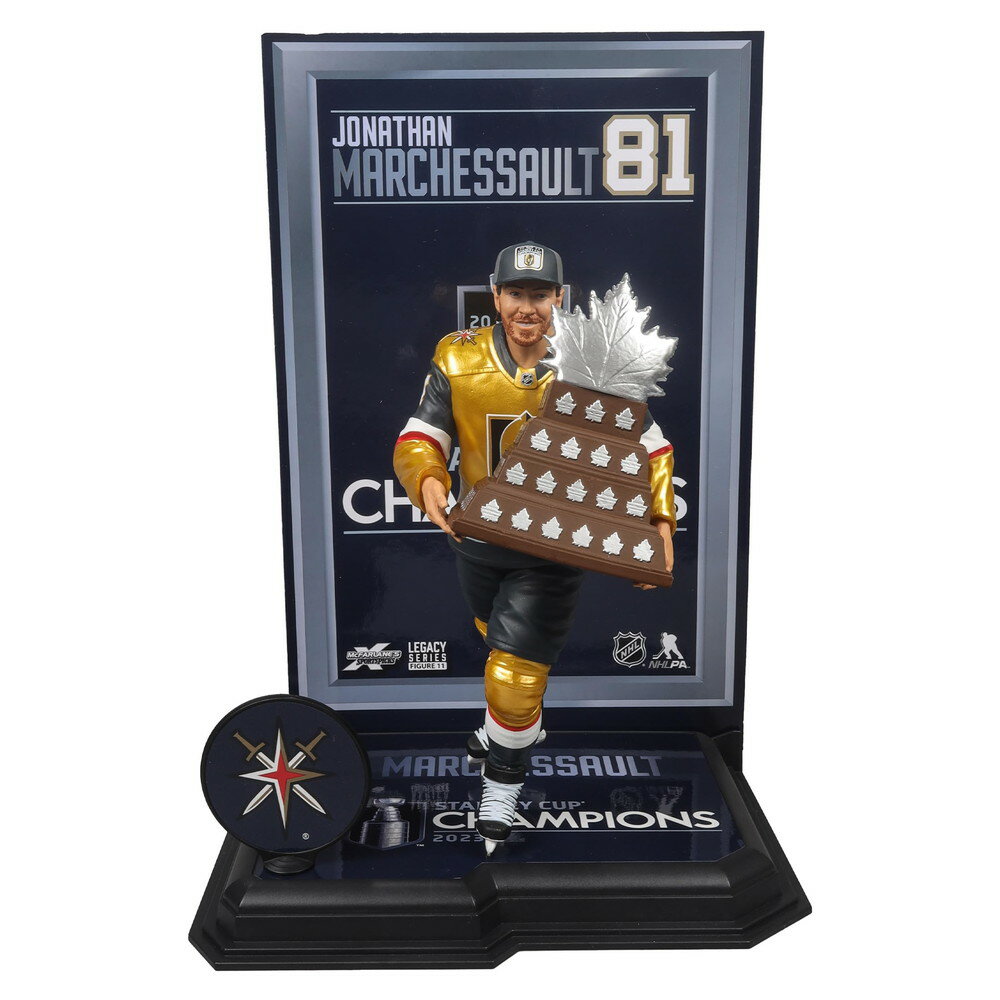 McFarlane Toys ジョナサンマルシェソー コンスマイストロフィー&スタンレーカップ NHL 7インチ フィギ..