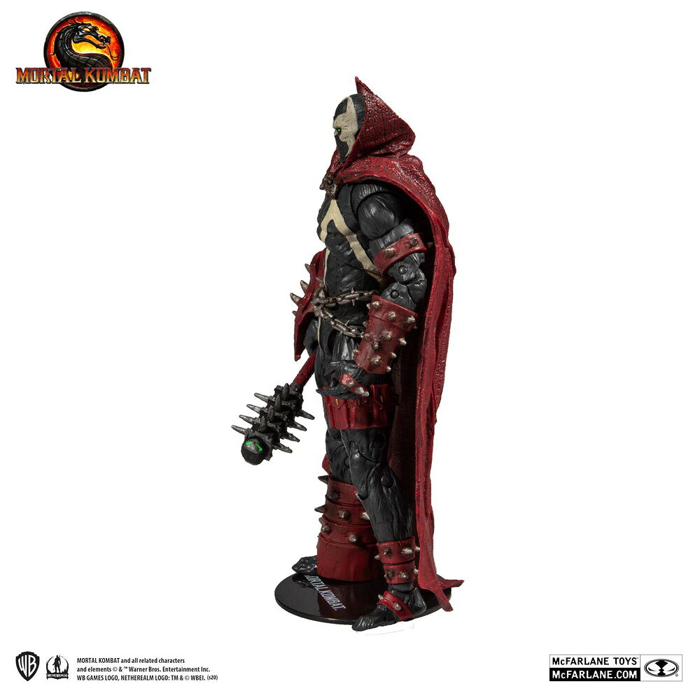BasqueバスクのMcFarlane Toys モータルコンバット2 スポーン アクションフィギュア｜アングル2