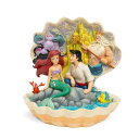 Enesco ディズニートラディションズ ジムショア リトルマーメイド シーシェルシーン フィギュア