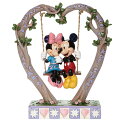 Enesco ディズニートラディションズ ジムショア ミッキーとミニー ハートスイング フィギュア