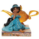 Enesco ジムショア ディズニートラディション アラジン ジャスミンと魔法のランプ フィギュア