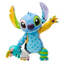 Enesco ディズニーブリット リロアンドスティッチ スクリームプを抱えるポーズ フィギュア
