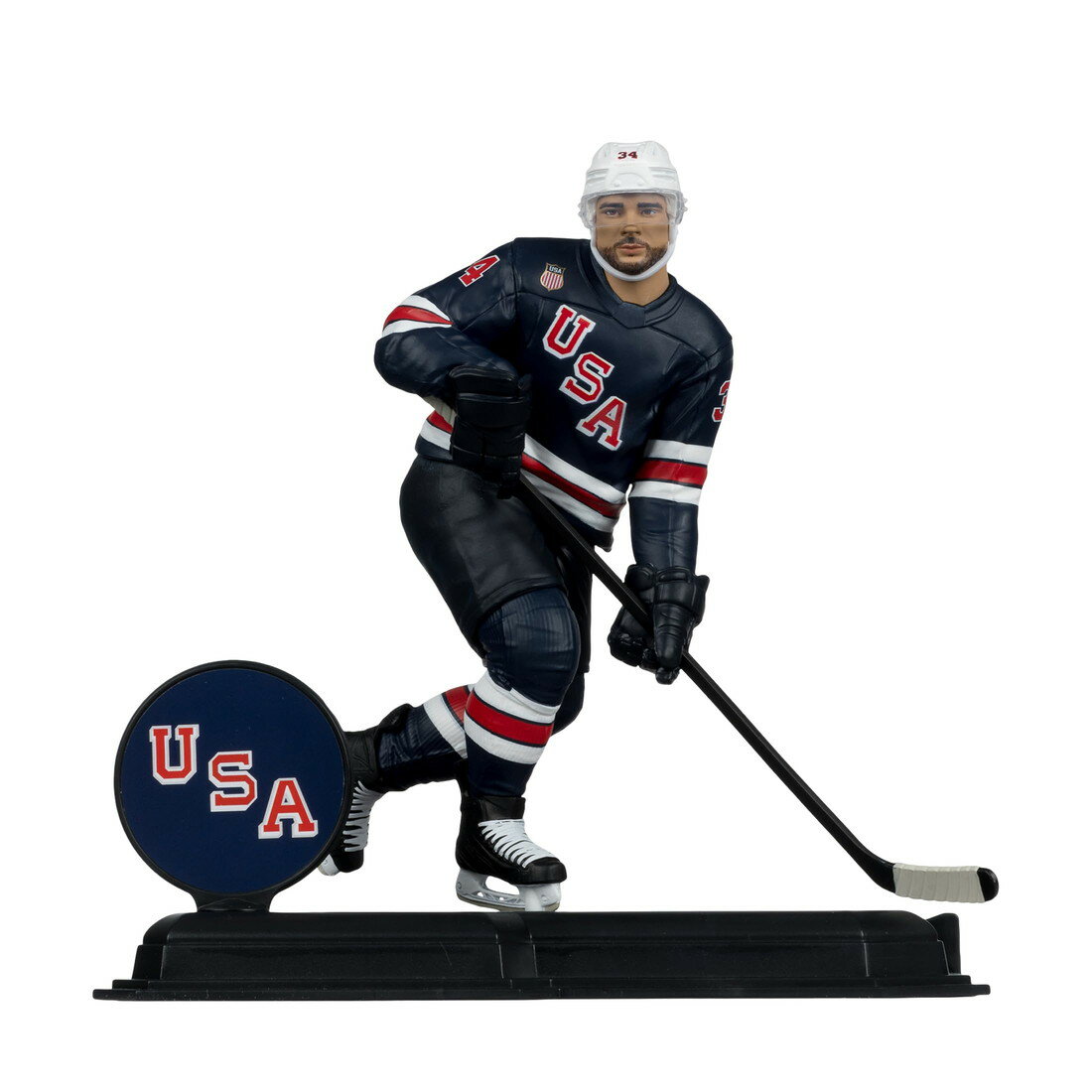 McFarlane Toys Auston Matthews フィギュア USA代表 ユニフォーム アイスホッケー 7インチ