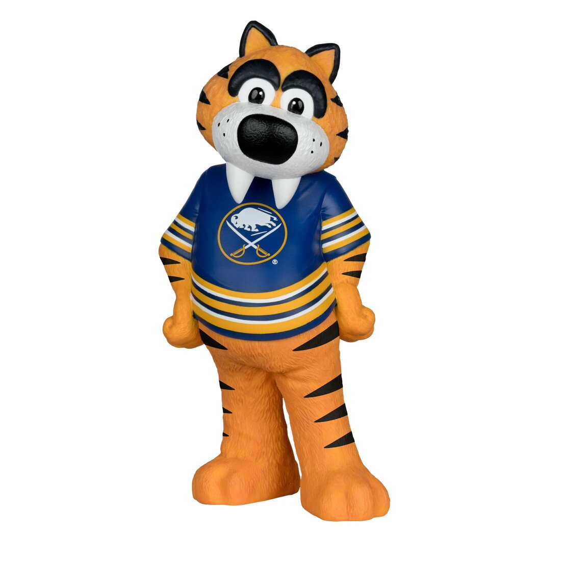 乐天商城 - McFarlane Toys NHL Buffalo Sabres Sabretooth フィギュア マスコット 8インチ 約20cm ビニール製 インテリア