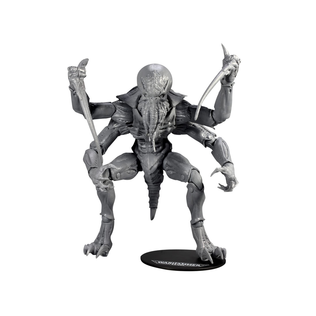 McFarlane Toys Warhammer 40,000 Ymgarl Genestealer アクションフィギュア 塗装用素体