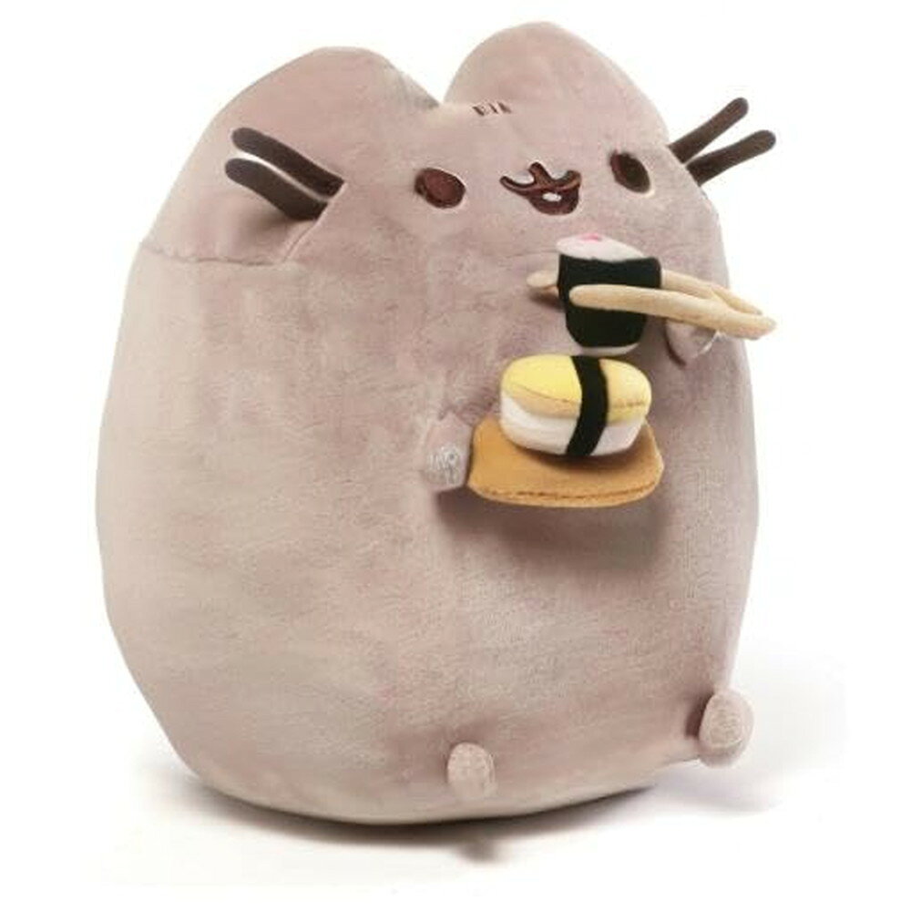 GUND Pusheen Snackable 寿司 ぬいぐるみ グレー 2