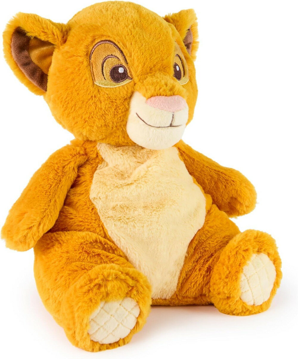 GUND Disney 公式 シンバ Oh So Snuggly ぬいぐるみ ライオンキング ライオン 赤ちゃん ベビーギフト イエロー