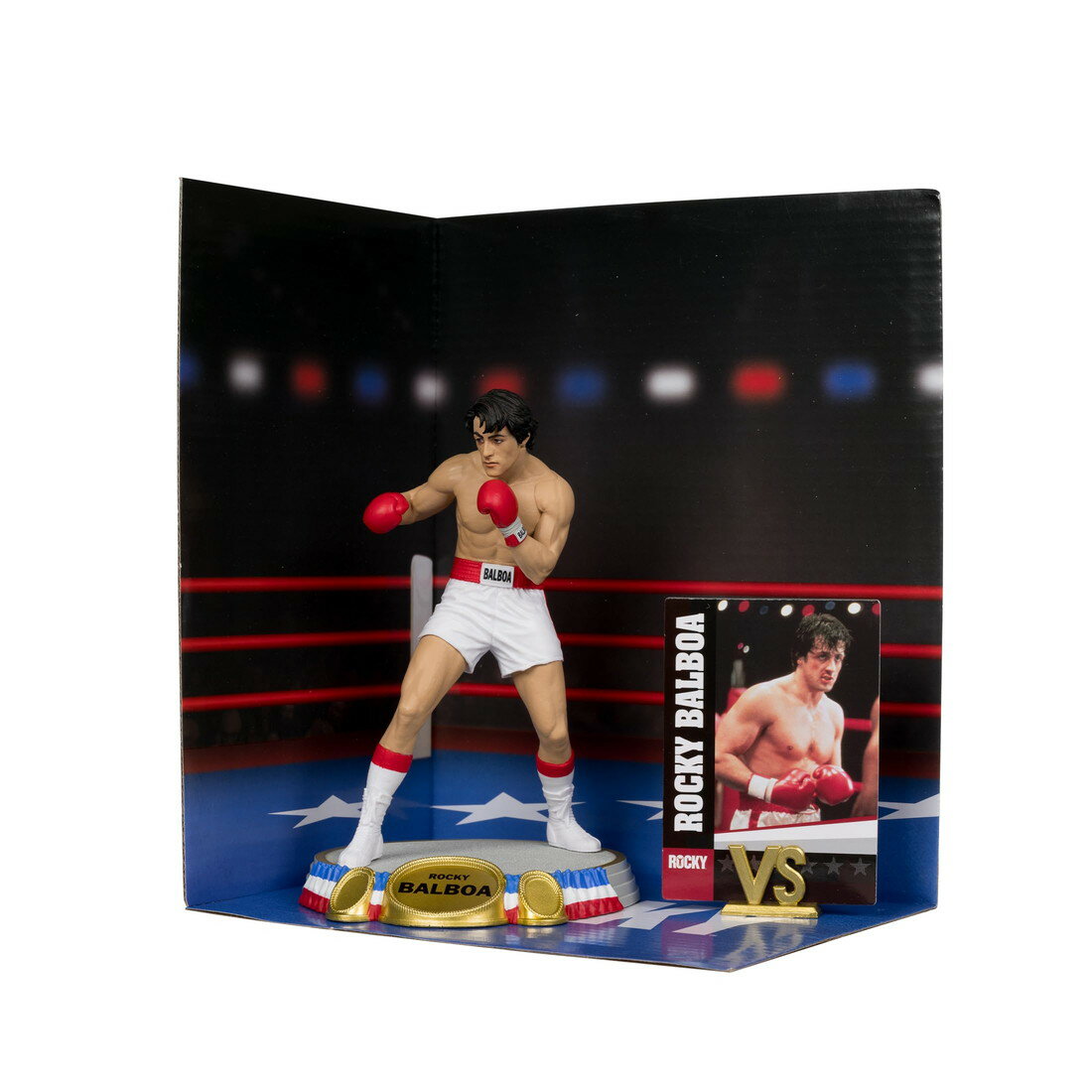 McFarlane Toysマクファーレンマクファーレントイズ Movie Maniacs Rocky 1976 Rocky Balboa 6インチ ..