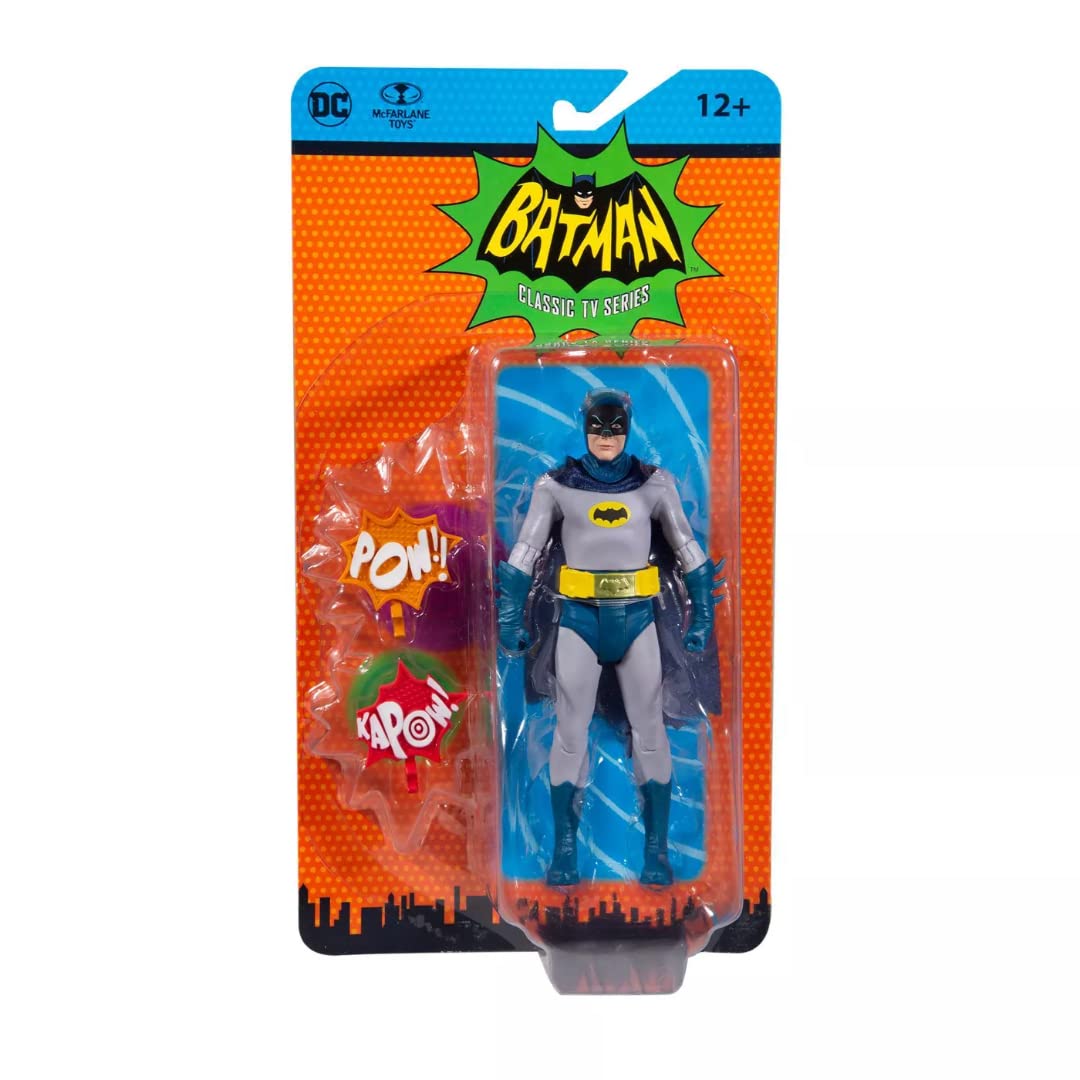 McFarlane Toysマクファーレンレトロ Batman Classic TVシリーズ Batman 6インチスケールフィギュア 2021