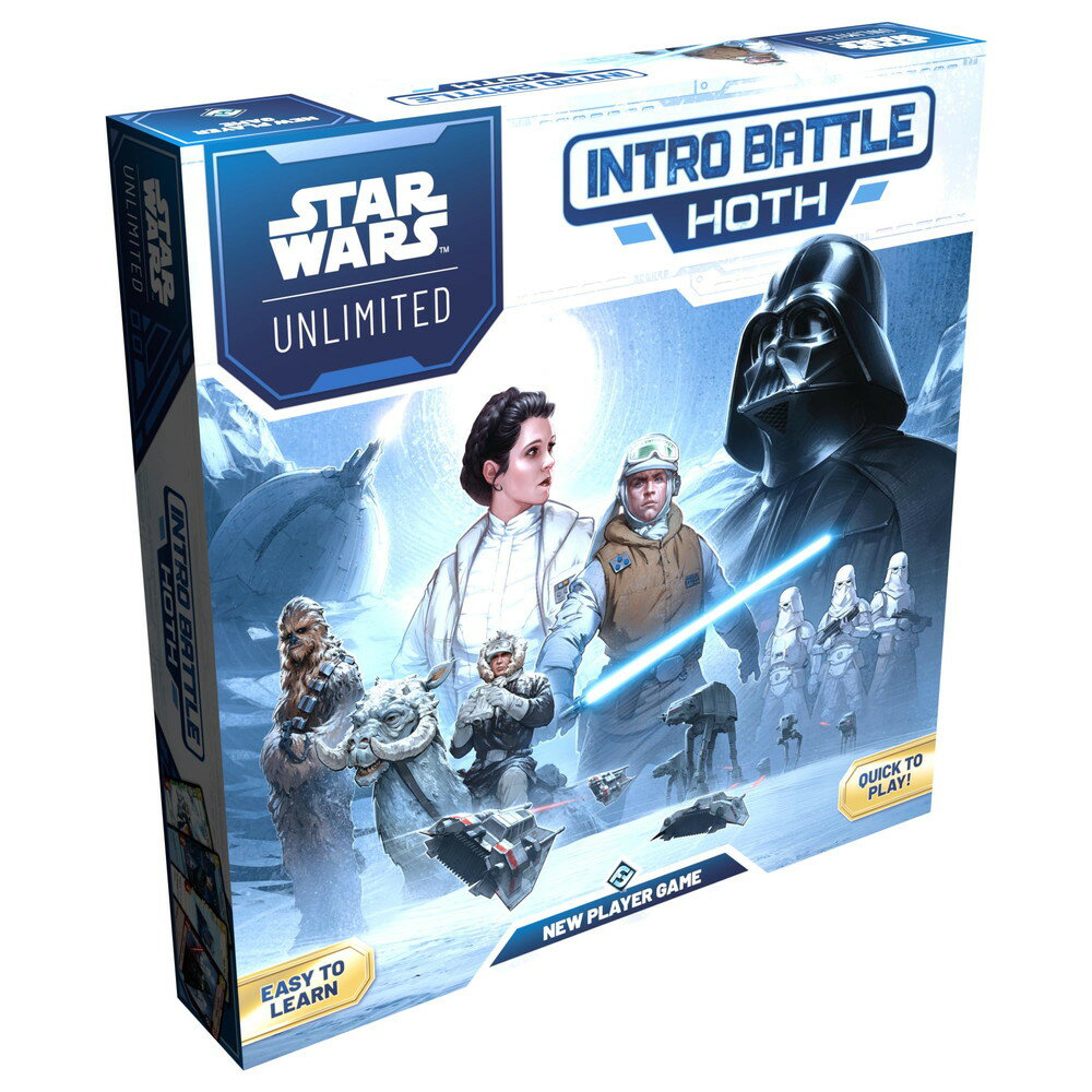 Asmodee Star Wars Unlimited TCG イントロバトル ホス スターターセット 構築済み Vader & Leia デッキ