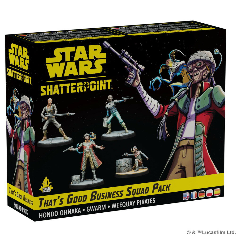Star Wars Shatterpoint That's Good Business SQUAD PACK ミニチュアゲーム Atomic Mass Games