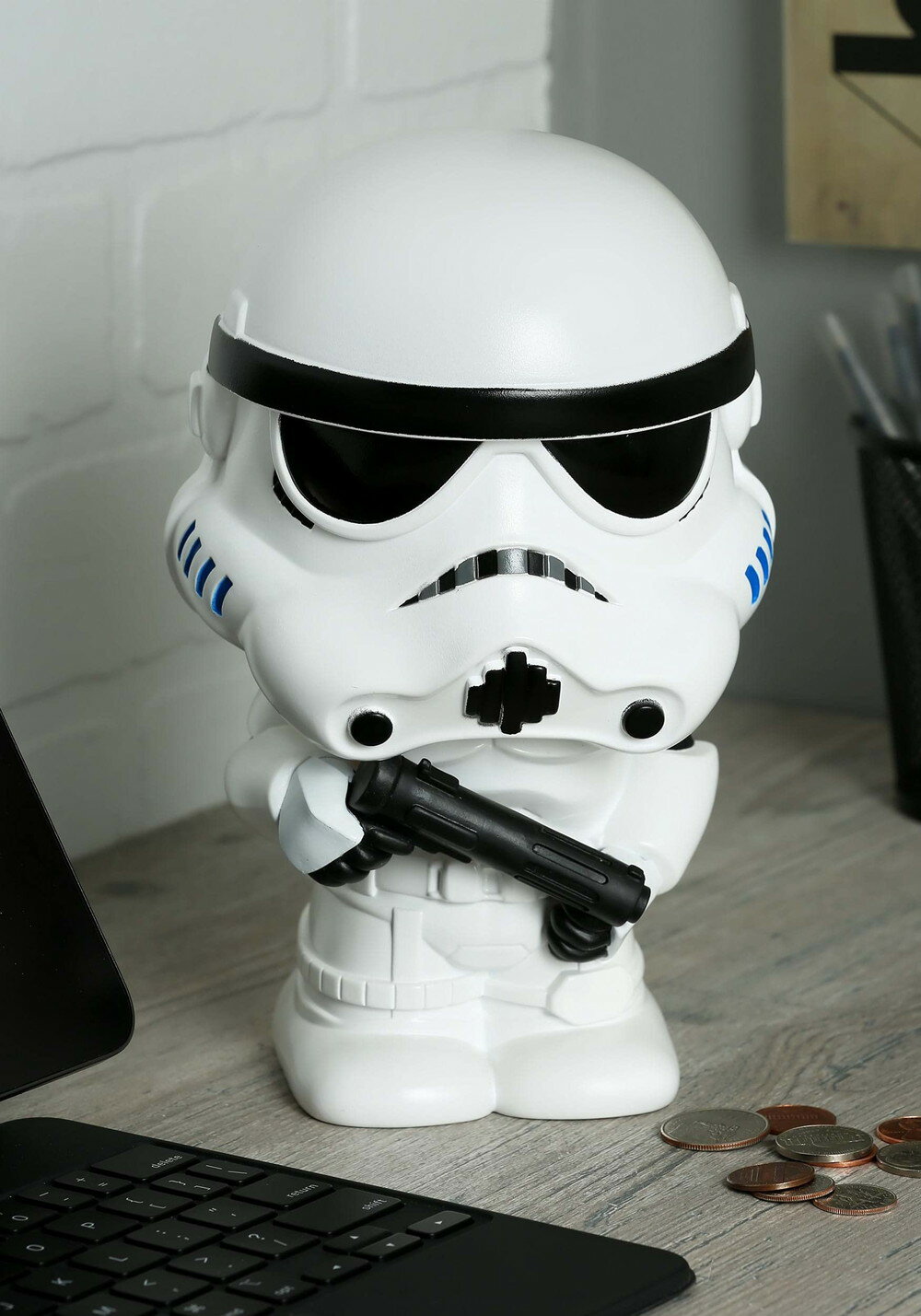 STAR WARS ストームトルーパー PVCバンク 貯金箱 ホワイト 2