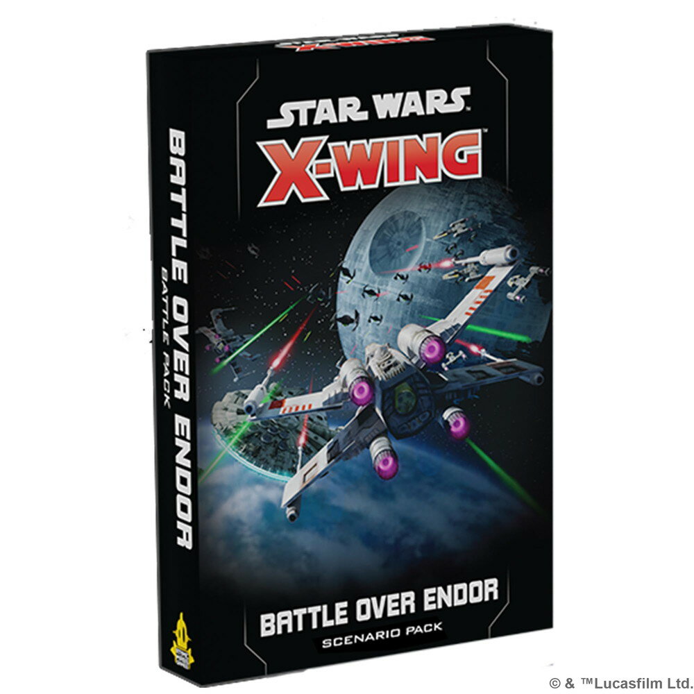 Star Wars X-Wing 2nd Edition ミニチュアゲーム Battle Over Endor SCENARIO PACK Atomic Mass Games