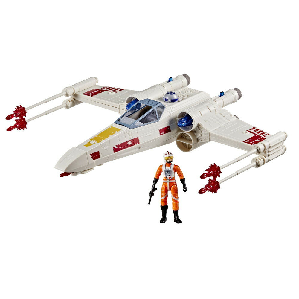 STAR WARS Epic World of Action Luke Skywalker フォースストライク X-Wing 4インチ アクションフィギ..